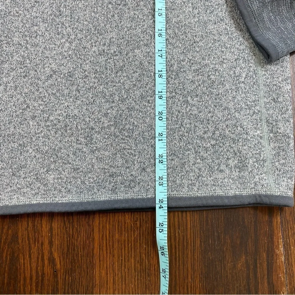 Patagonia Men’s‎ Better Sweater Quarter Zip Pullover Fleece Gray Small